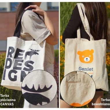Torba Płócienna czy Bawełniana? Wybierz gadżet reklamowy, który zbuduje prestiż Twojej marki