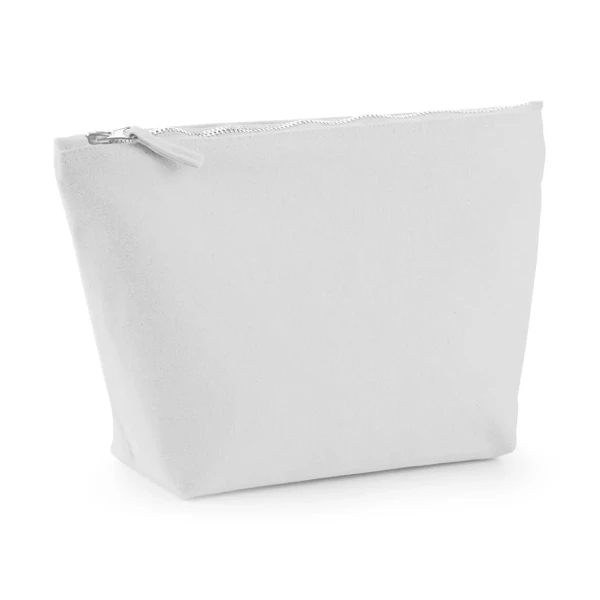 Eko Kosmetyczka lub Etui Na Akcesoria z Grubej Bawełny W540 Light Grey Size L