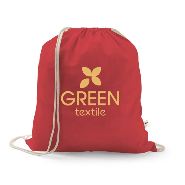 Eko Worek Plecak z Bawełny z Recyklingu i RPET Hi92083_105 Logo