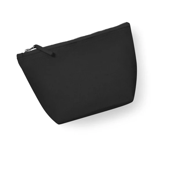 Eko Kosmetyczka lub Etui Na Akcesoria z Grubej Bawełny W540 Black M