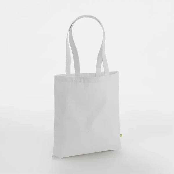 Torba Płócienna z Bawełny Organicznej W801 Light Grey