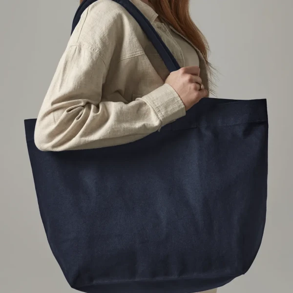 Płócienna Torba Na Zakupy z Bawełny Fairtrade W626 French Navy
