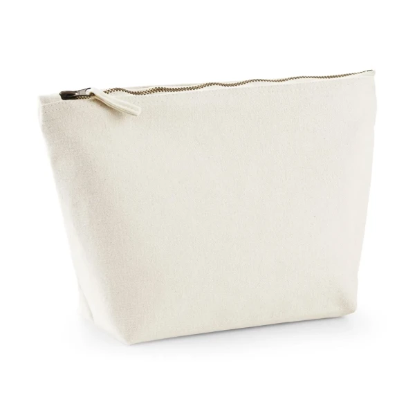 Eko Kosmetyczka lub Etui Na Akcesoria z Grubej Bawełny W540 Natural Size L