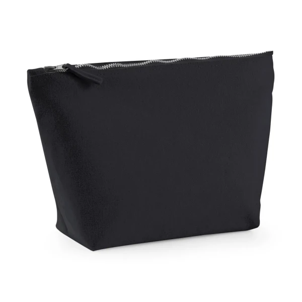 Eko Kosmetyczka lub Etui Na Akcesoria z Grubej Bawełny W540 Black Size L