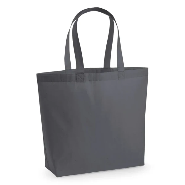 Duża Torba Na Zakupy z Bawełny Premium W225 Graphite Grey