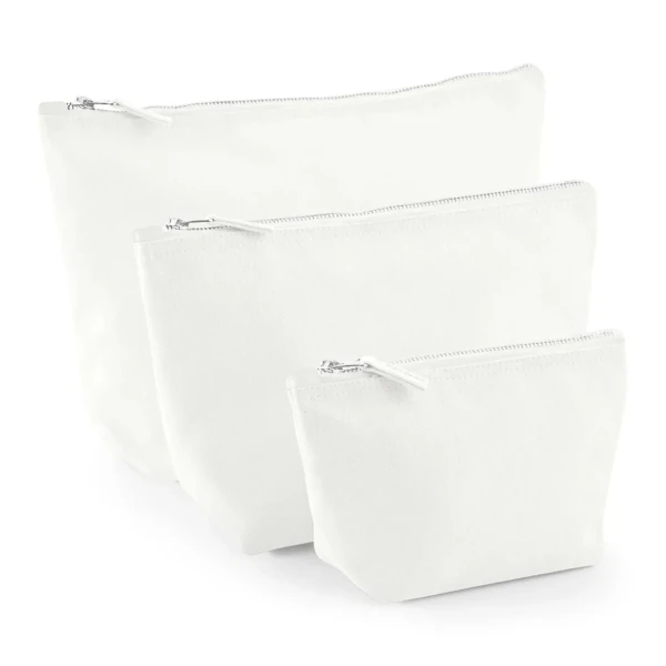 Eko Kosmetyczka lub Etui Na Akcesoria z Grubej Bawełny W540 Off White S M L