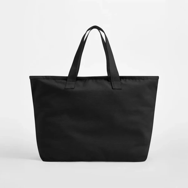 Duża Wytrzymała Płócienna Torba Na Zakupy lub Plażę W606 Black 1