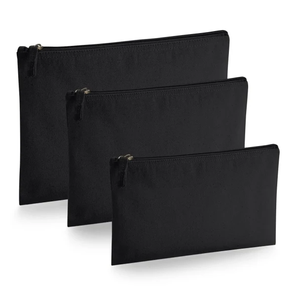 Etui Na Akcesoria i Kosmetyki z Bawełny Organicznej W830 Black S M L