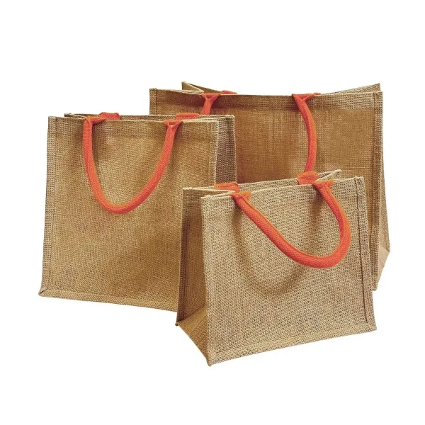 Torba Jutowa Duża CP905L Natural / Orange - Set