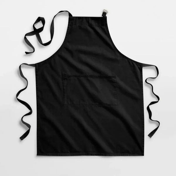 Bawełniany Fartuch Fairtrade W364 Black