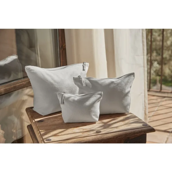 Eko Kosmetyczka lub Etui Na Akcesoria z Grubej Bawełny W540 Light Grey Lifestyle