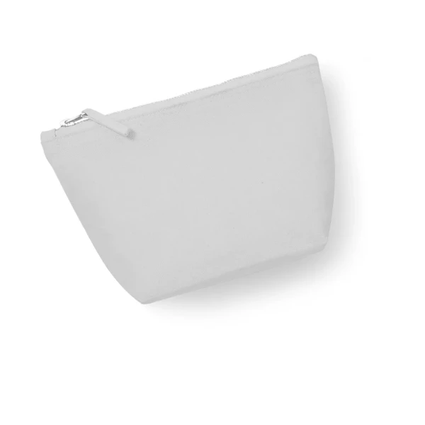 Eko Kosmetyczka lub Etui Na Akcesoria z Grubej Bawełny W540 Light Grey M