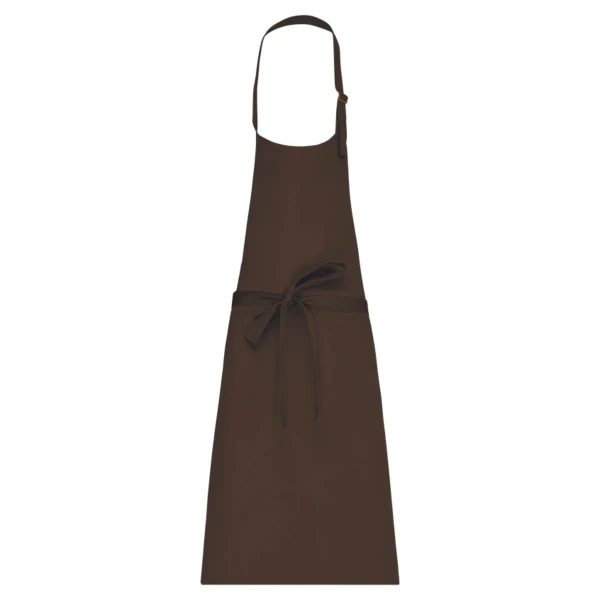 Profesjonalny Fartuch Bawełniany KI895 CHOCOLATE