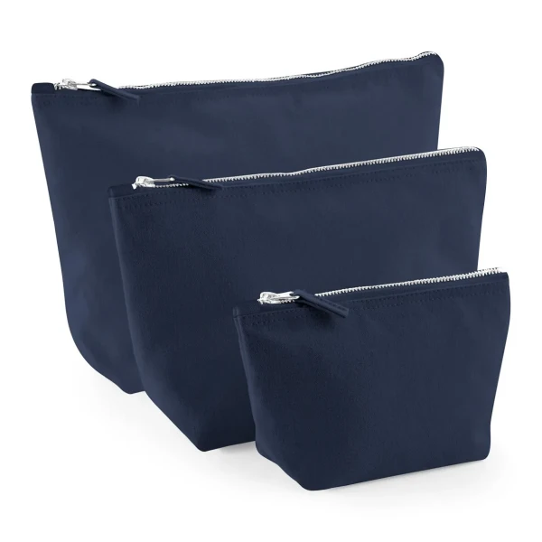 Eko Kosmetyczka lub Etui Na Akcesoria z Grubej Bawełny W540 Navy S M L