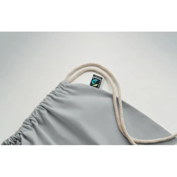 Worek Na Plecy z Bawełny Fairtrade MO2591-07 Szary