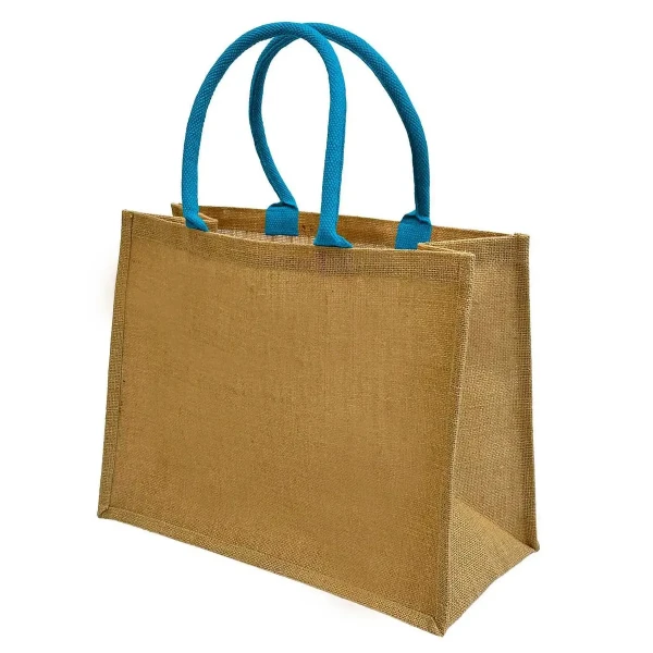 Torba Jutowa Duża CP905L Natural / Turquoise