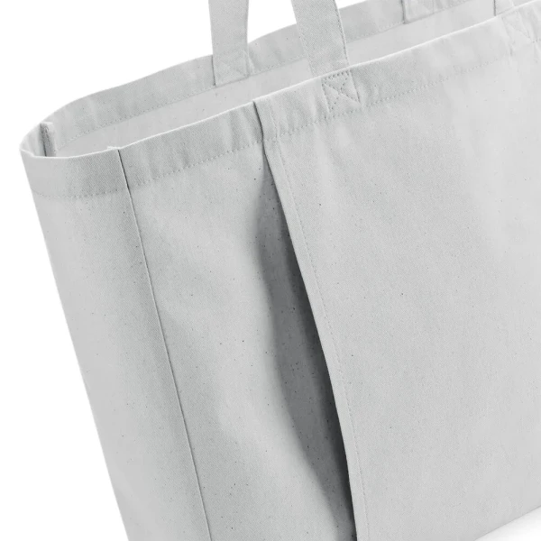 Płócienna Eko Torba z Bawełny Organicznej Do Jogi W818 Light Grey 3