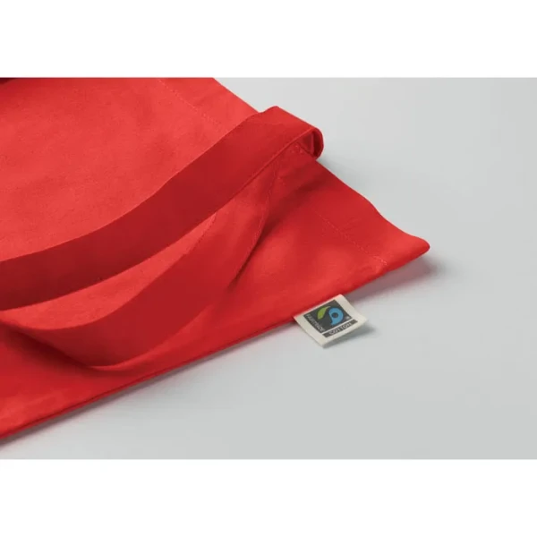 Bawełniana Torba Na Zakupy Fairtrade MO2589-05 Czerwony