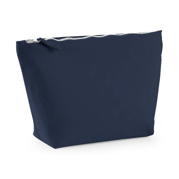 Eko Kosmetyczka lub Etui Na Akcesoria z Grubej Bawełny W540 Navy Size L