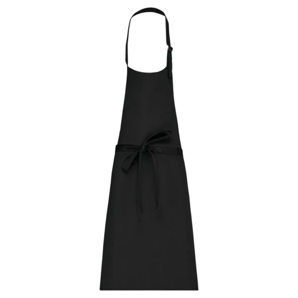 Profesjonalny Fartuch Bawełniany KI895 BLACK