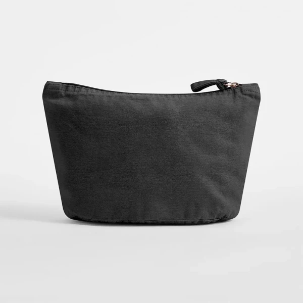 Kosmetyczka z Płóciennej Bawełny z Recyklingu W340 Vintage Black