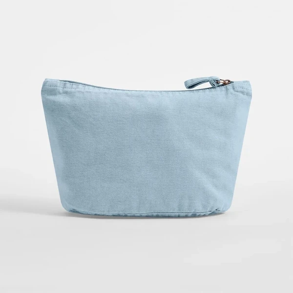 Kosmetyczka z Płóciennej Bawełny z Recyklingu W340 Vintage Light Blue