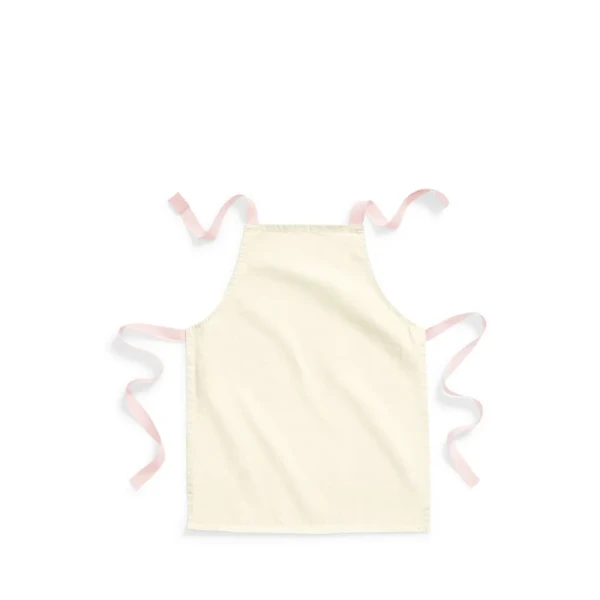 Dziecięcy Bawełniany Fartuch Fairtrade W362 Natural / Pastel Pink