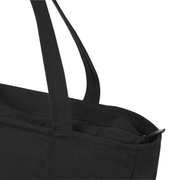 Duża Torba z Zamkiem i z Kieszenią z Recyklingu PC120712 90 Czarny 2