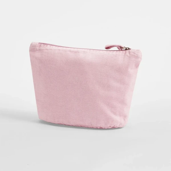Kosmetyczka z Płóciennej Bawełny z Recyklingu W340 Vintage Dusty Pink