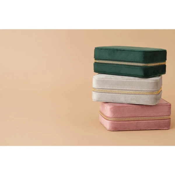 Aksamitne Podróżne Pudełko Na Biżuterię BG710 Set