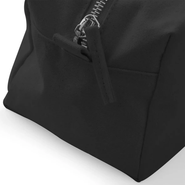 Płócienna Eko Kosmetyczka lub Etui Na Akcesoria z Grubej Bawełny W552 Black 1