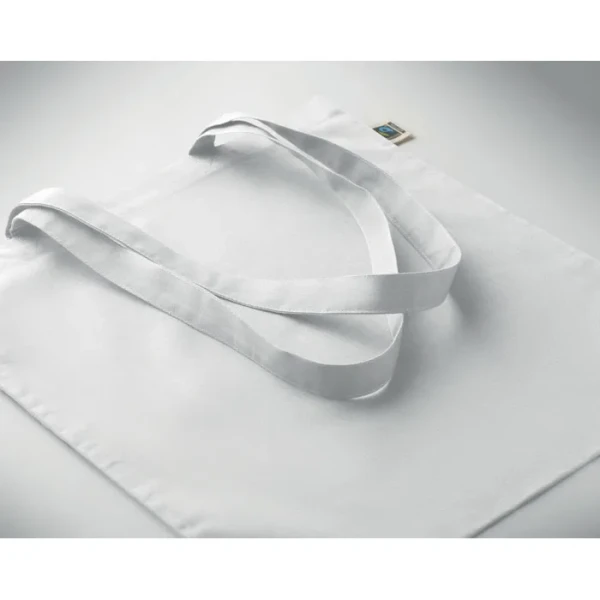 Bawełniana Torba Na Zakupy Fairtrade MO2589-06 Biały