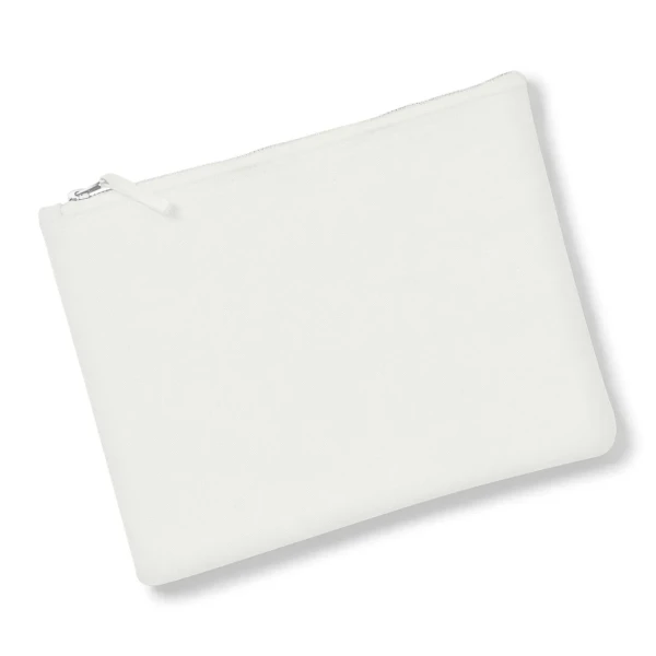 Płócienne Etui lub Torebka Na Akcesoria W530 Off White L