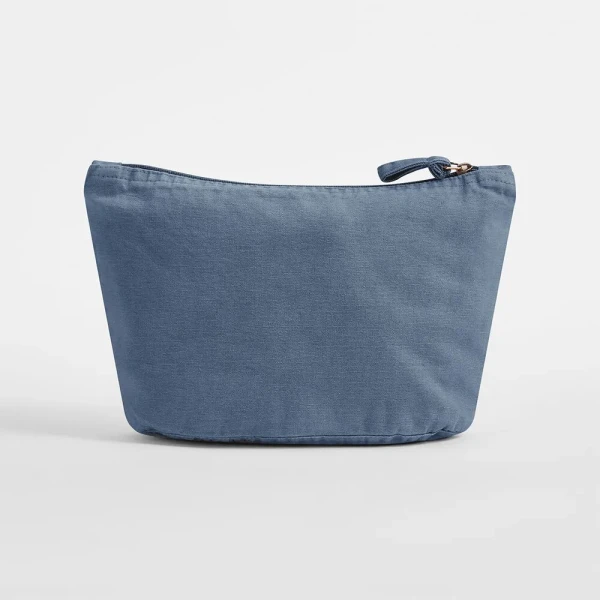 Kosmetyczka z Płóciennej Bawełny z Recyklingu W340 Vintage Denim