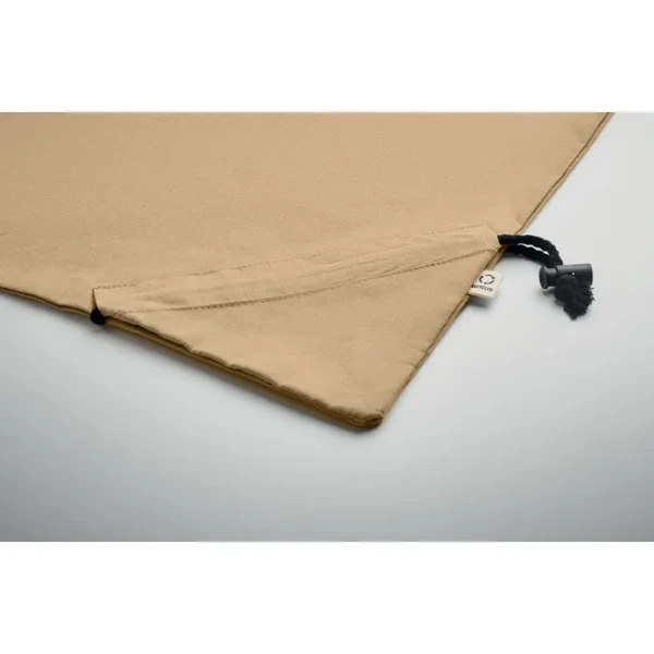 Składana Torba Na Zakupy Z Bawełny Z Recyklingu MO2487-39 Khaki