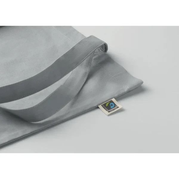 Bawełniana Torba Na Zakupy Fairtrade MO2589-07 Szary