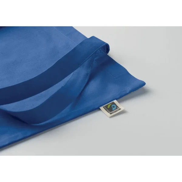 Bawełniana Torba Na Zakupy Fairtrade MO2589-37 Niebieski