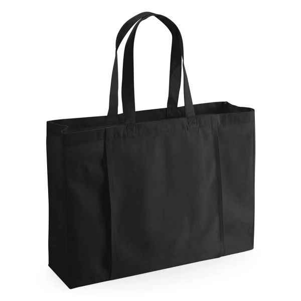 Płócienna Eko Torba z Bawełny Organicznej Do Jogi W818 Black