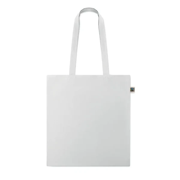 Bawełniana Torba Na Zakupy Fairtrade MO2589-06 Biały