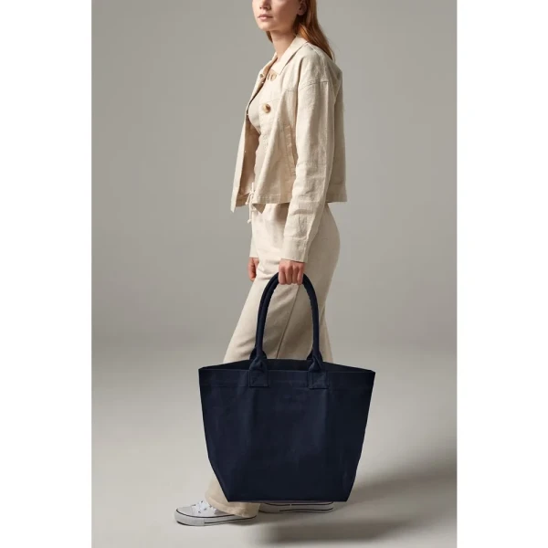 Płócienna Torba Na Zakupy z Bawełny Fairtrade W626 French Navy