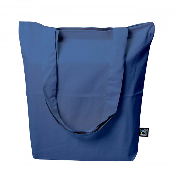 Eko torba z dnem z bawełny Fairtrade MB2345 ROYAL