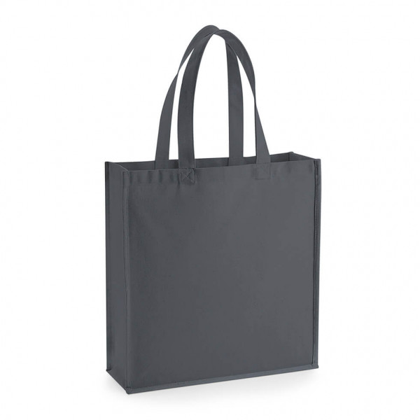 Eko duża torba płócienna W600 Graphite Grey