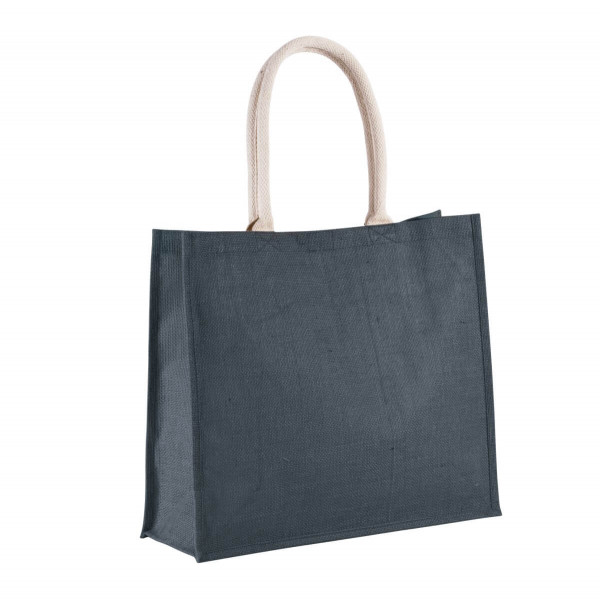 Eko kolorowa torba jutowa KI0219 Midnight Blue