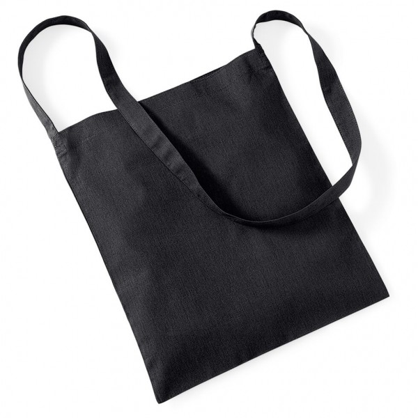 Eko torba bawełniana PRZEWIESZANA PRZEZ RAMIĘ W107 Black