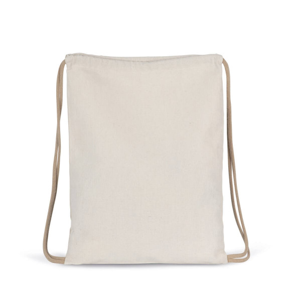 Eko worek / plecak z recyklingu KI5102 Natural