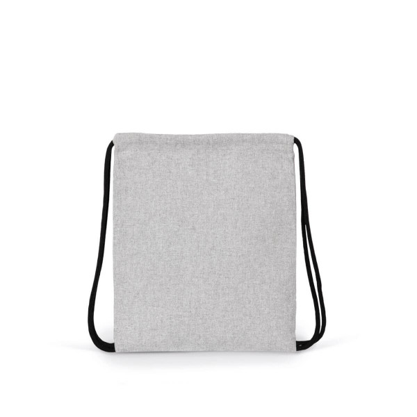 Eko mały worek / plecak z recyklingu dla dzieci KI5103 Grey