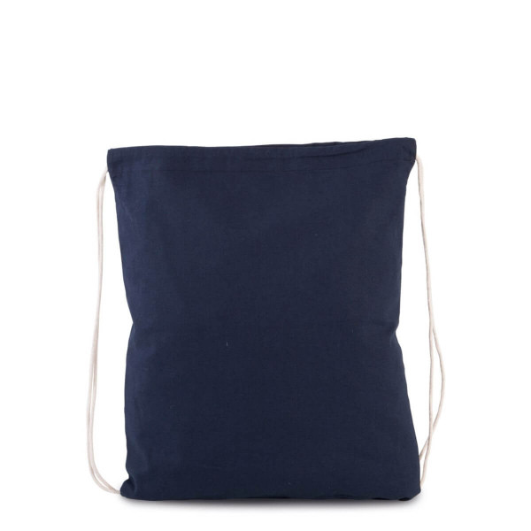 Eko mały worek / plecak z bawełny organicznej dla dzieci KI0147 Navy