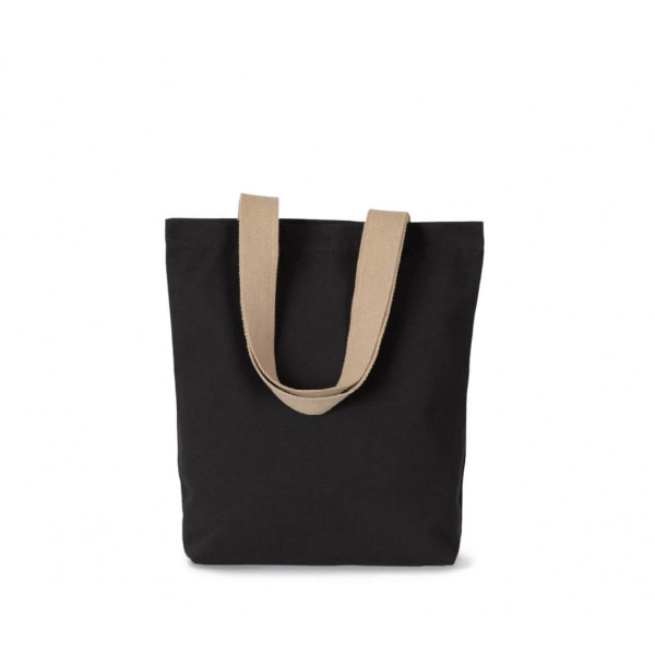 Eko torba z recyklingu z dnem KI5202 Black