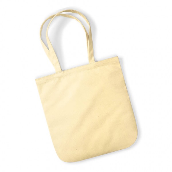 Eko torba PASTELOWA z płóciennej bawełny organicznej W821 Pastel Lemon