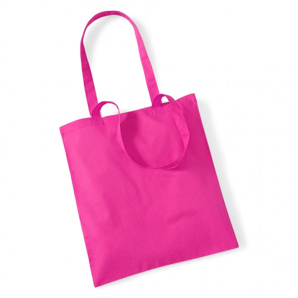 Eko torba bawełniana na zakupy W101 Fuchsia